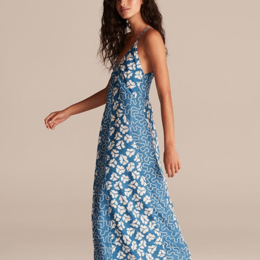 Rebecca Taylor Blue Long Dress (never worn), size M